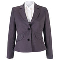Charcoal - Front - Alexandra Womens-Ladies Icona Formal Fitted Work Suit Jacket
