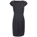 Black - Front - Alexandra Womens-Ladies Icona Formal Work Shift Dress