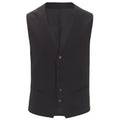 Black - Front - Alexandra Mens Icona Formal Waistcoat