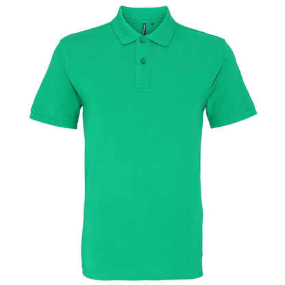 Kelly - Front - Asquith & Fox Mens Plain Short Sleeve Polo Shirt