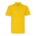 Sunflower - Front - Asquith & Fox Mens Plain Short Sleeve Polo Shirt