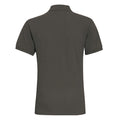 Slate - Back - Asquith & Fox Mens Plain Short Sleeve Polo Shirt