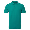 Jade - Front - Asquith & Fox Mens Plain Short Sleeve Polo Shirt