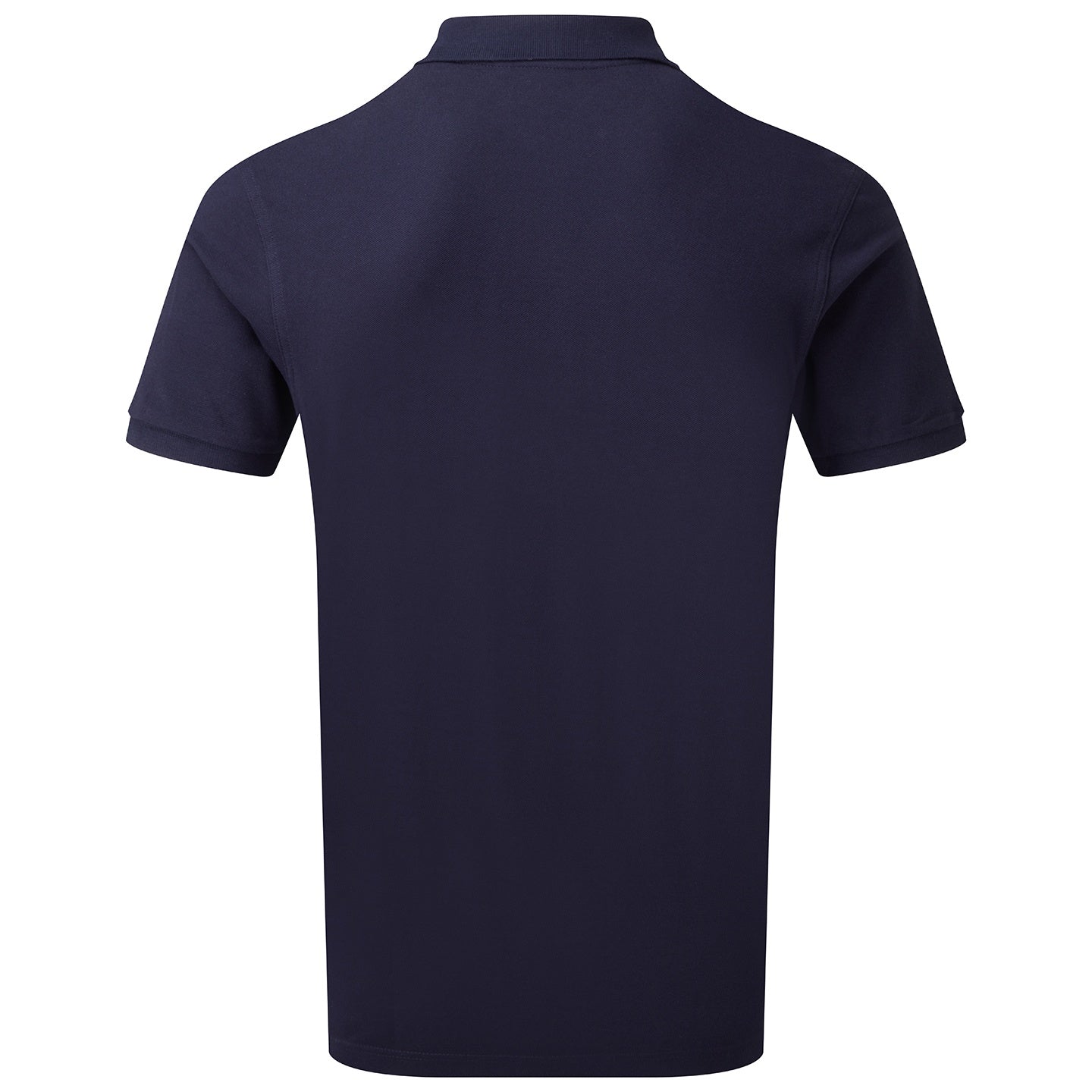 Navy - Back - Asquith & Fox Mens Plain Short Sleeve Polo Shirt
