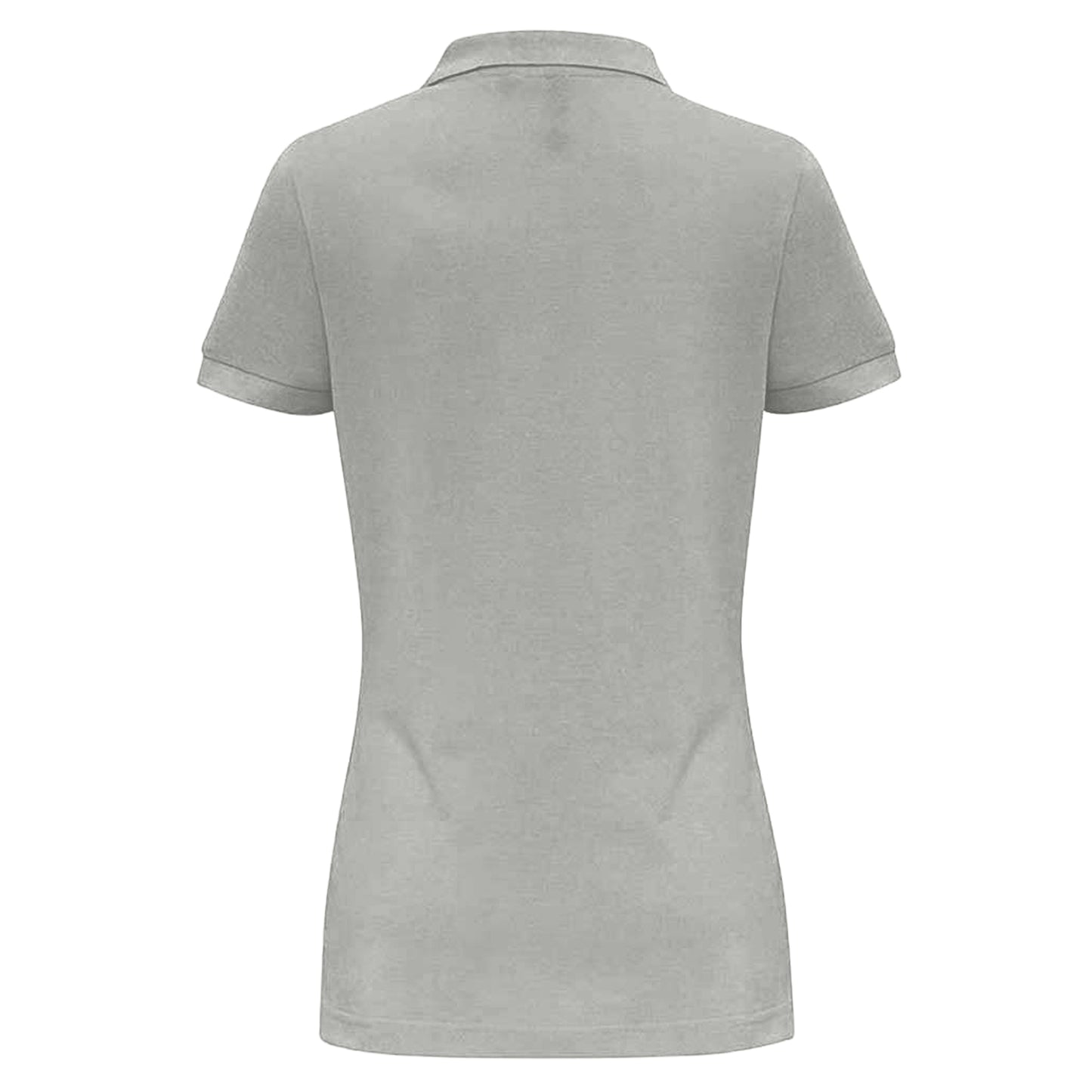 Heather - Back - Asquith & Fox Womens-Ladies Plain Short Sleeve Polo Shirt