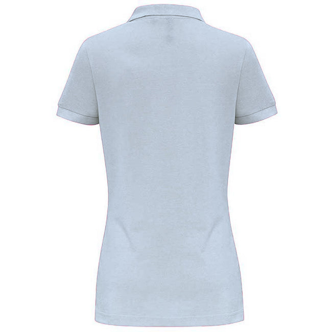 Turquoise - Back - Asquith & Fox Womens-Ladies Plain Short Sleeve Polo Shirt