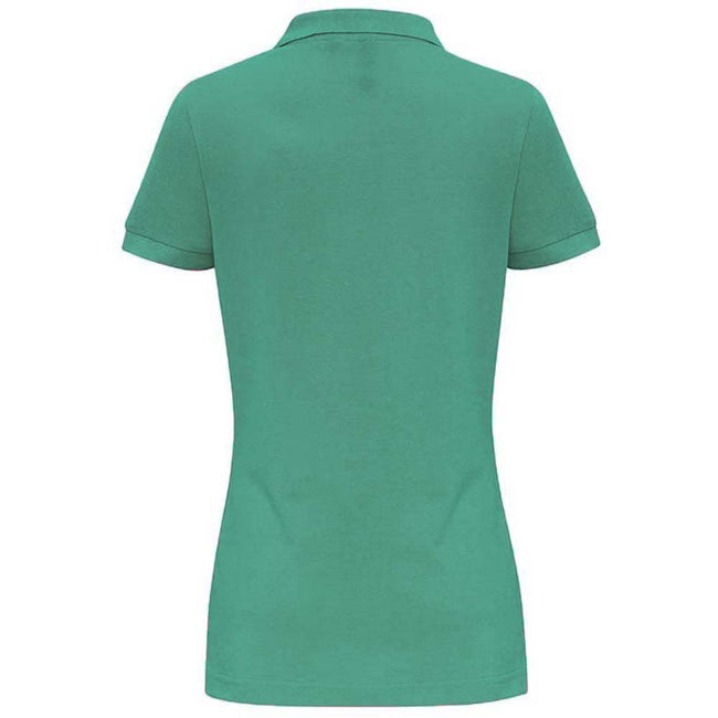 Kelly - Back - Asquith & Fox Womens-Ladies Plain Short Sleeve Polo Shirt