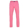 Pink Carnation - Front - Asquith & Fox Mens Classic Casual Chinos-Trousers