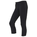 Jet Black - Front - AWDis Just Cool Womens-Ladies Girlie Capri Sports Trousers