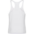Arctic White - Back - AWDis Just Cool Mens Plain Muscle Sports-Gym Vest Top
