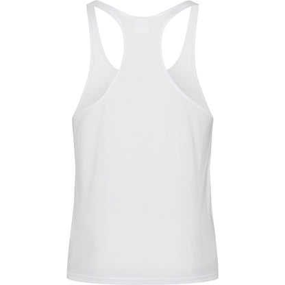 Arctic White - Back - AWDis Just Cool Mens Plain Muscle Sports-Gym Vest Top