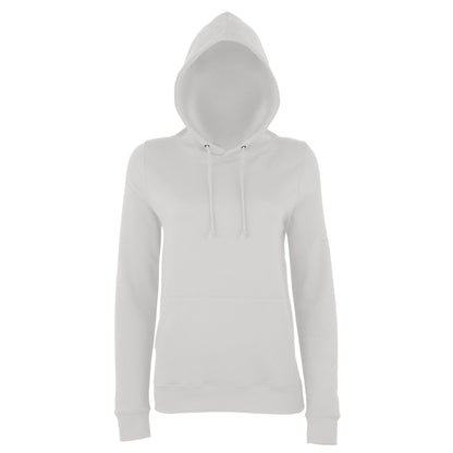 Jet Black - Side - AWDis Just Hoods Womens-Ladies Girlie College Pullover Hoodie