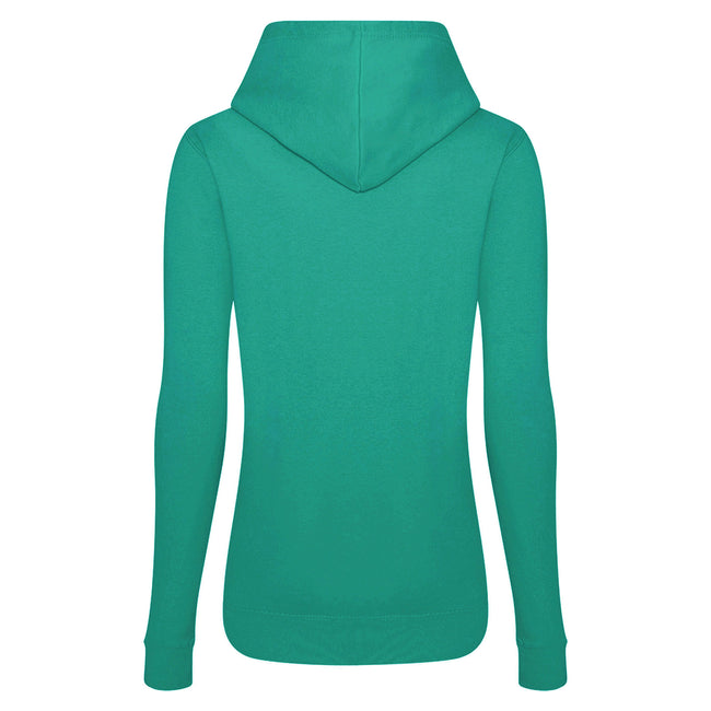 Jade - Back - AWDis Just Hoods Womens-Ladies Girlie College Pullover Hoodie