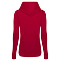 Red Hot Chilli - Back - AWDis Just Hoods Womens-Ladies Girlie College Pullover Hoodie