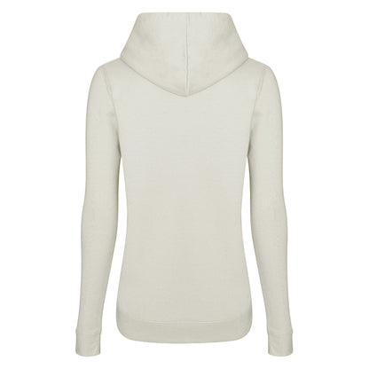 Vanilla - Back - AWDis Just Hoods Womens-Ladies Girlie College Pullover Hoodie