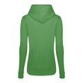 Dusty Green - Back - AWDis Just Hoods Womens-Ladies Girlie College Pullover Hoodie