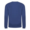 Royal Blue - Front - AWDis Just Hoods Childrens-Kids Plain Crew Neck Sweatshirt