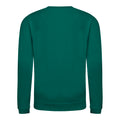 Fire Red - Pack Shot - AWDis Just Hoods Childrens-Kids Plain Crew Neck Sweatshirt