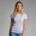 White - Lifestyle - AWDis Just Sub Womens-Ladies Zoey Plain Sublimation Fashion T-Shirt
