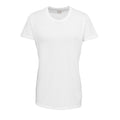 White - Front - AWDis Just Sub Womens-Ladies Zoey Plain Sublimation Fashion T-Shirt