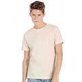 Natural - Back - B&C Mens Biosfair Plain Short Sleeve T-Shirt