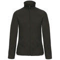 Black - Front - B&C Collection Womens-Ladies ID 501 Microfleece Jacket