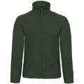 Forest Green - Front - B&C Collection Mens ID 501 Microfleece Jacket