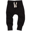 Black - Front - Babybugz Baby Unisex Plain Sweatpants - Jogging Bottoms