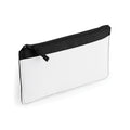 Black - Front - Bagbase Plain Sublimation Pencil Case