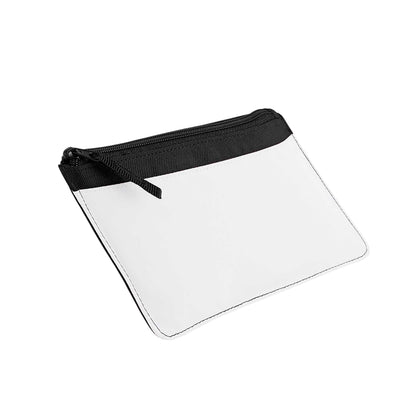 Black - Back - Bagbase Plain Sublimation Pencil Case