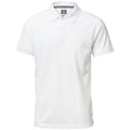 White - Front - Nimbus Mens Yale Short Sleeve Polo Shirt