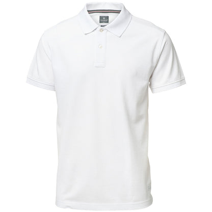 White - Front - Nimbus Mens Yale Short Sleeve Polo Shirt