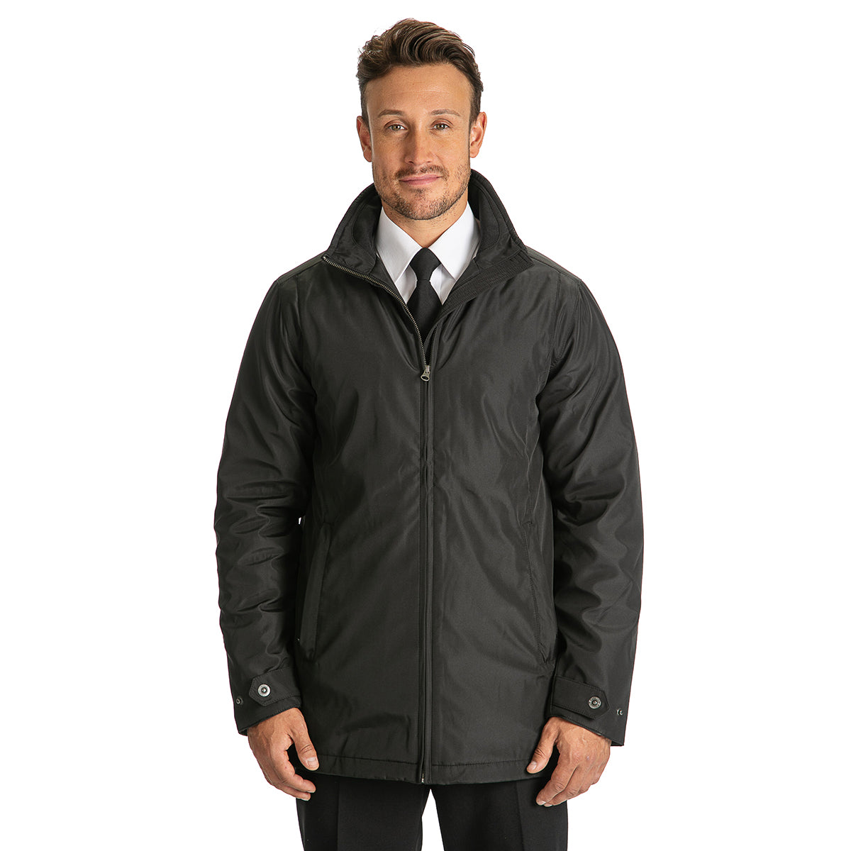 Black - Back - Nimbus Mens Bellington Full Zip Jacket