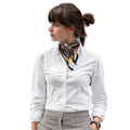 White - Back - Nimbus Womens-Ladies Rochester Oxford Long Sleeve Formal Shirt