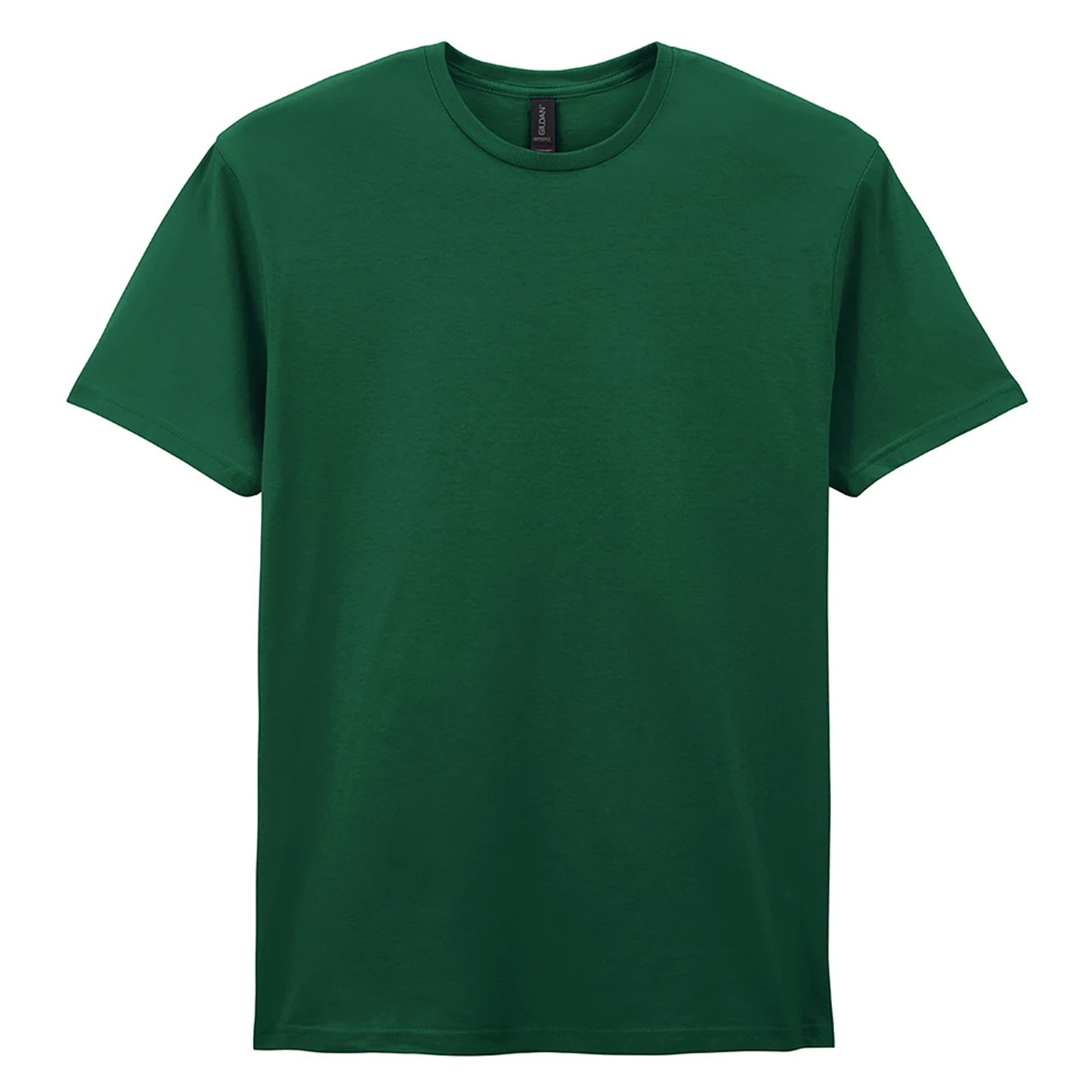 Fan Dark Green - Front - Gildan Mens Short Sleeve Soft-Style T-Shirt