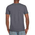 Graphite Heather - Front - Gildan Mens Short Sleeve Soft-Style T-Shirt