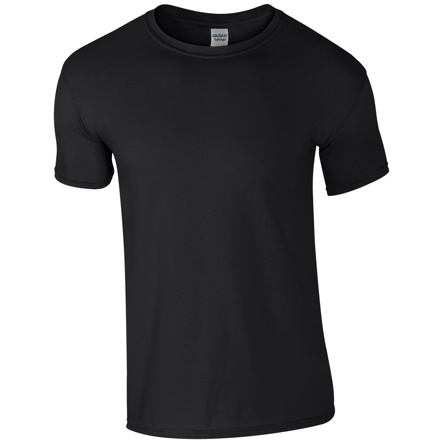 Black - Front - Gildan Mens Short Sleeve Soft-Style T-Shirt