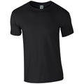 Black - Front - Gildan Mens Short Sleeve Soft-Style T-Shirt