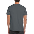 Charcoal - Back - Gildan Mens Short Sleeve Soft-Style T-Shirt