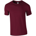 Maroon - Front - Gildan Mens Short Sleeve Soft-Style T-Shirt