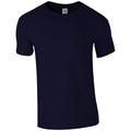Navy - Front - Gildan Mens Short Sleeve Soft-Style T-Shirt