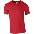 Dark Heather - Back - Gildan Mens Short Sleeve Soft-Style T-Shirt