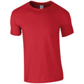 Red - Front - Gildan Mens Short Sleeve Soft-Style T-Shirt