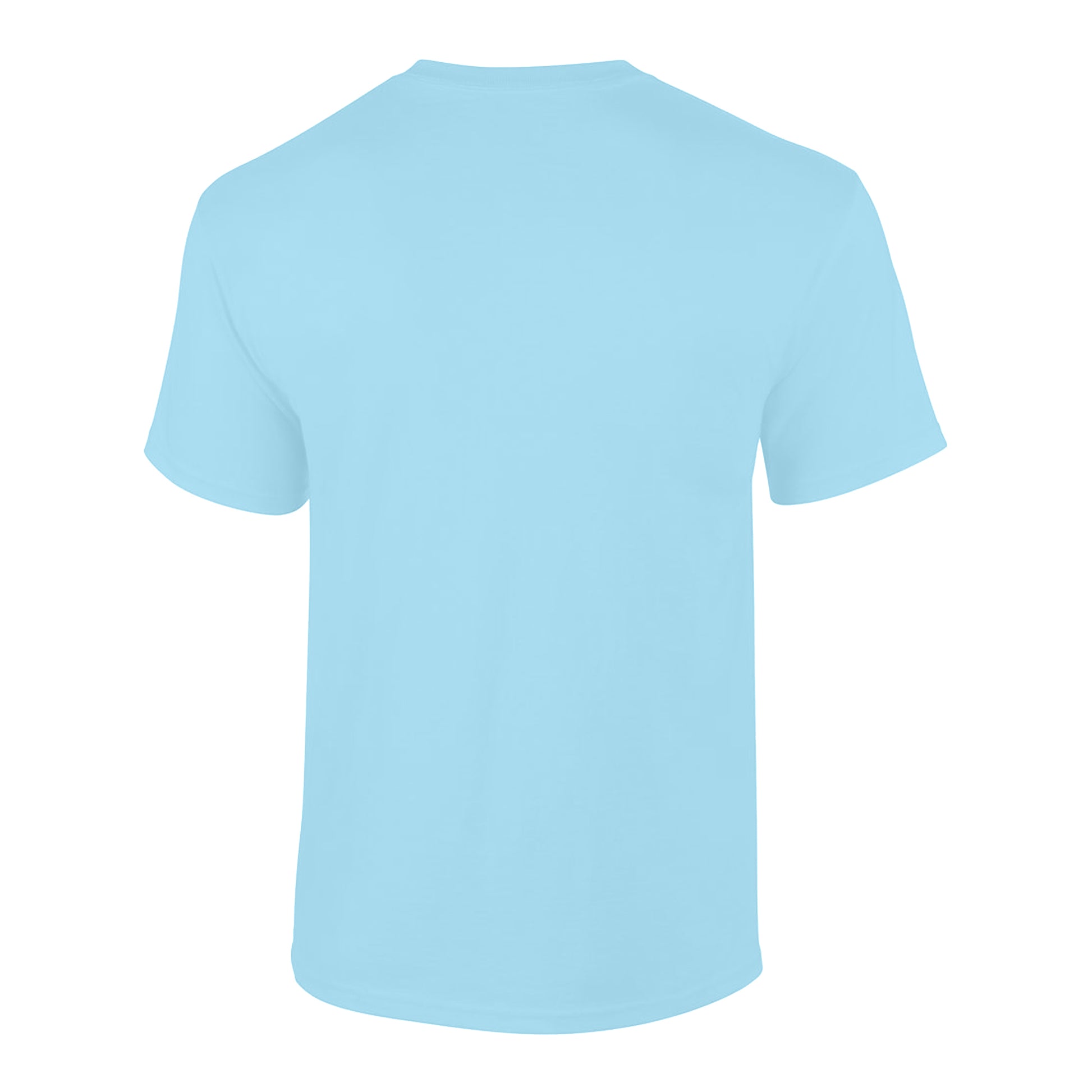 Sky - Back - Gildan Mens Short Sleeve Soft-Style T-Shirt