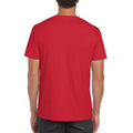 Red - Back - Gildan Mens Short Sleeve Soft-Style T-Shirt