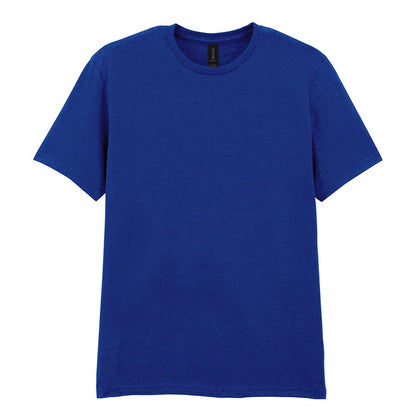 Fan Deep Royal - Front - Gildan Mens Short Sleeve Soft-Style T-Shirt