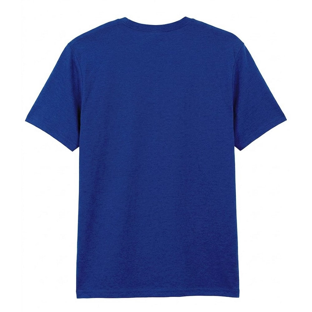 Fan Deep Royal - Back - Gildan Mens Short Sleeve Soft-Style T-Shirt