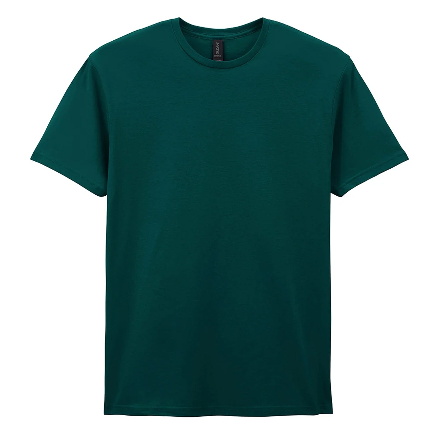 Fan Marine Green - Front - Gildan Mens Short Sleeve Soft-Style T-Shirt
