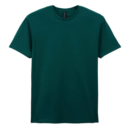 Fan Marine Green - Front - Gildan Mens Short Sleeve Soft-Style T-Shirt