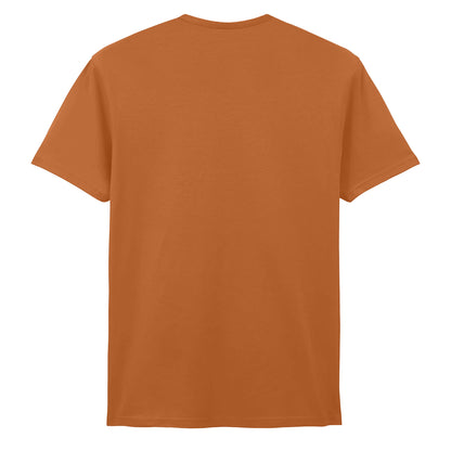 Fan Texas Orange - Back - Gildan Mens Short Sleeve Soft-Style T-Shirt